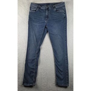 The Perfect Jean NYC Jeans Mens 40x36 (39x35) Blue Slim Fit Stretch